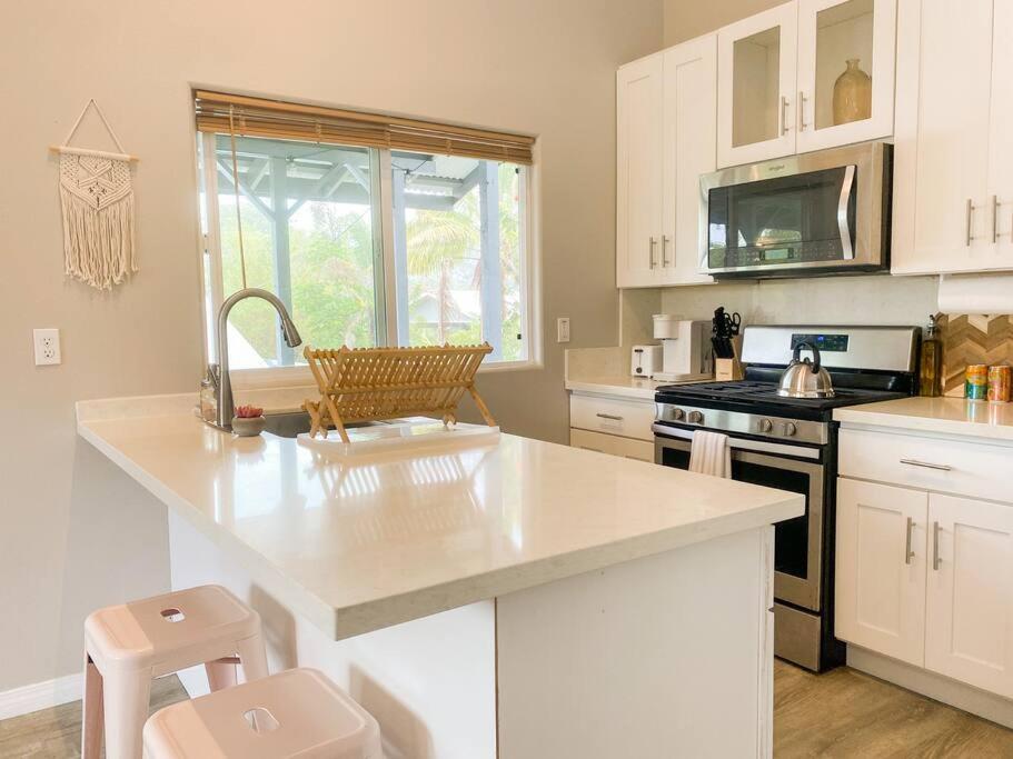 شقة Hibiscus Hale, Full Kitchen, King Bed, Parking Keaau المظهر الخارجي الصورة