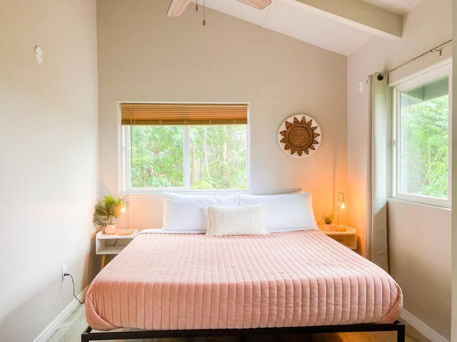 شقة Hibiscus Hale, Full Kitchen, King Bed, Parking Keaau المظهر الخارجي الصورة