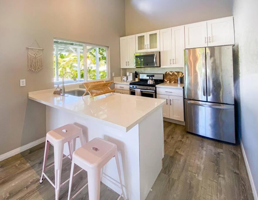 شقة Hibiscus Hale, Full Kitchen, King Bed, Parking Keaau المظهر الخارجي الصورة